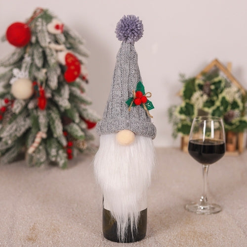 Christmas Decoration  Wine Bottle Forester Faceless (Copy)